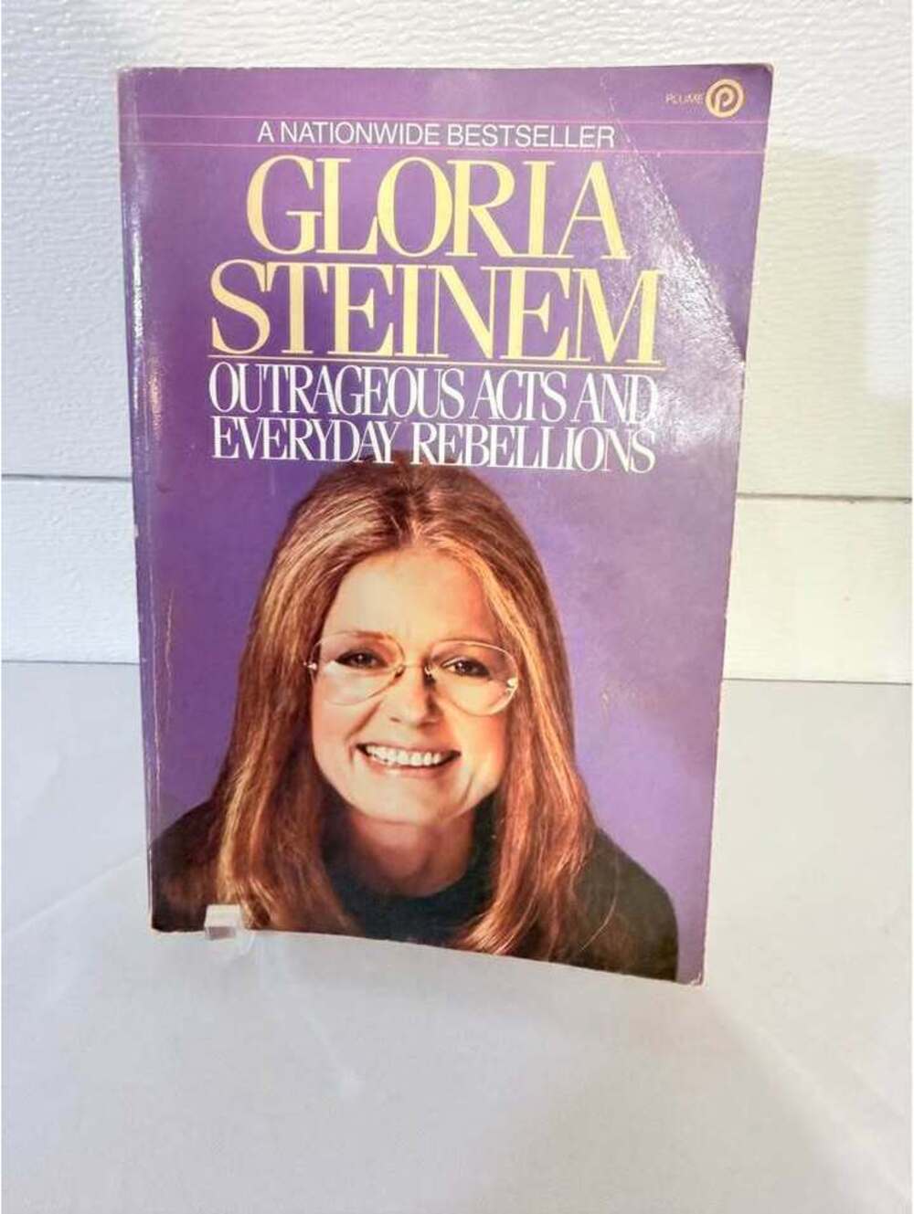Vintage Gloria Steinem Outrageous Acts and Everyday Rebellions Paperback